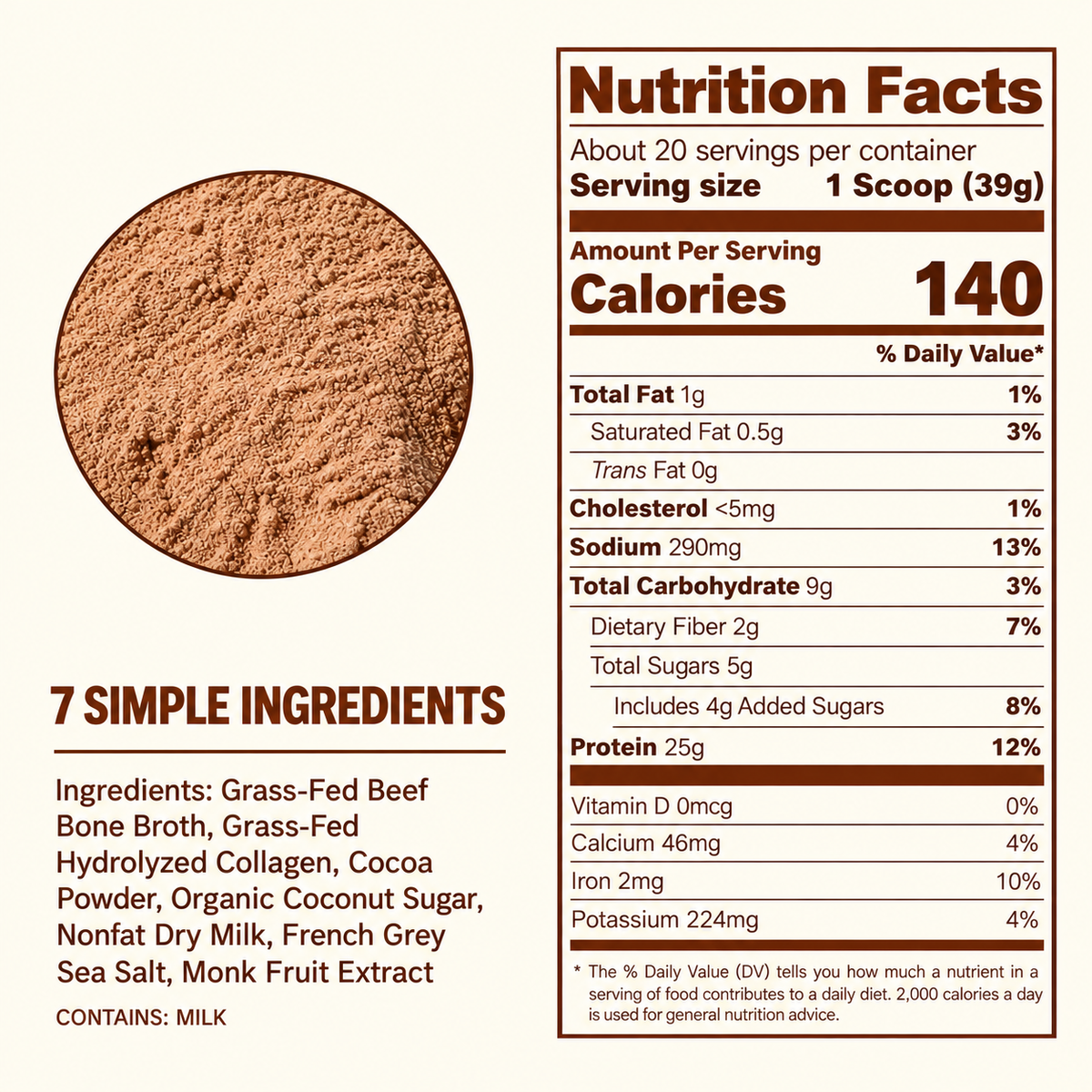 Bone Broth Hot Cocoa
